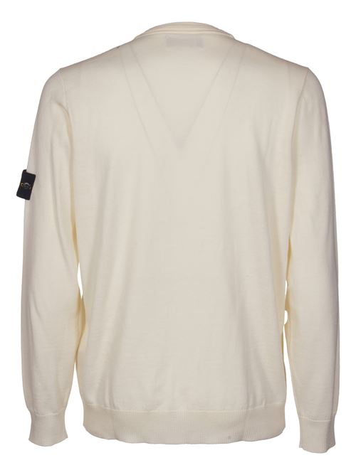 Sweater in 510C4 Natural wool STONE ISLAND | 8115510C4V0099